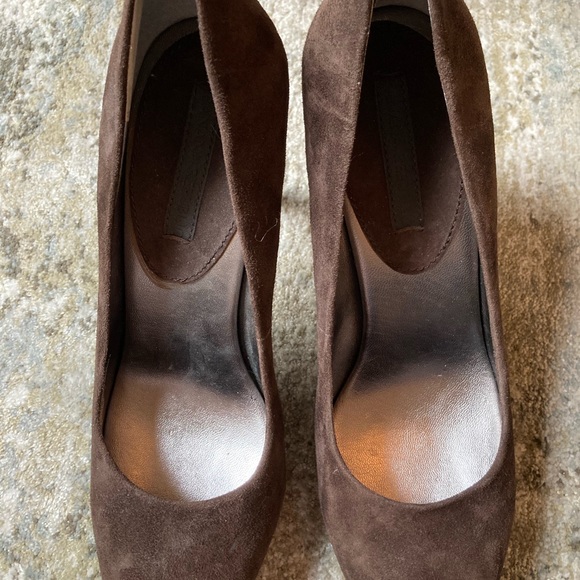 Suede platform heels Banana Republic - Picture 5 of 6